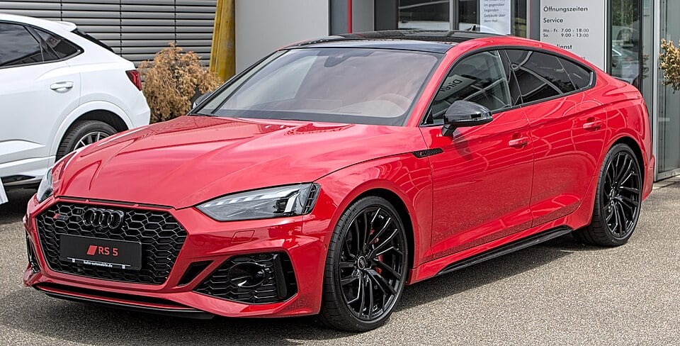 Audi RS5 Sportback (F5) · Mallipäivitys 2020