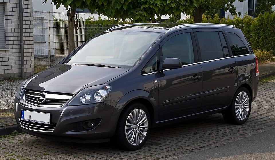 Opel Zafira B · Facelift 2008
