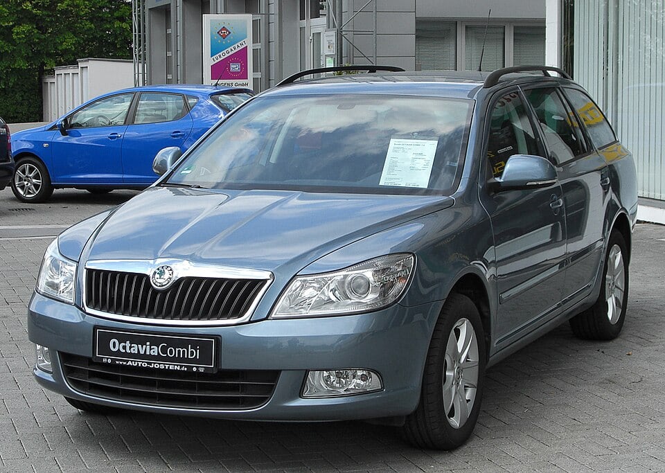 Skoda Octavia II Combi · מתיחת פנים 2009